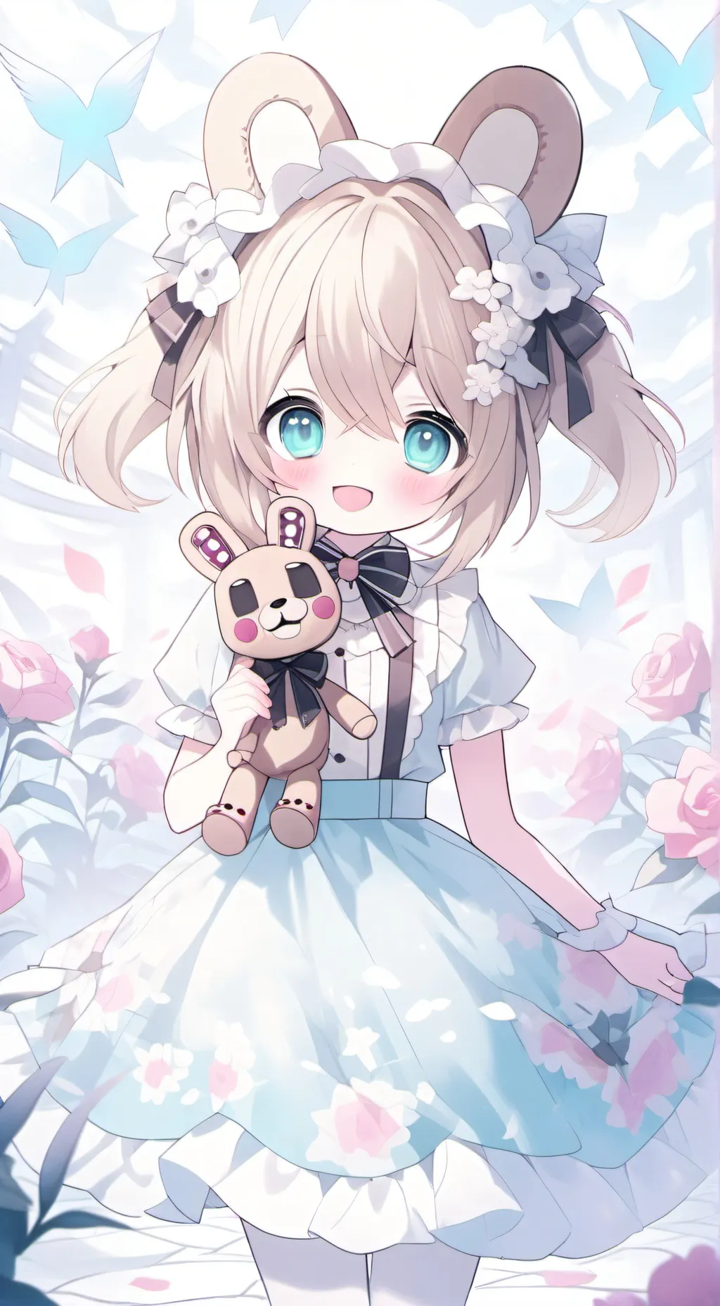 ai character: puppet (fnaf) background