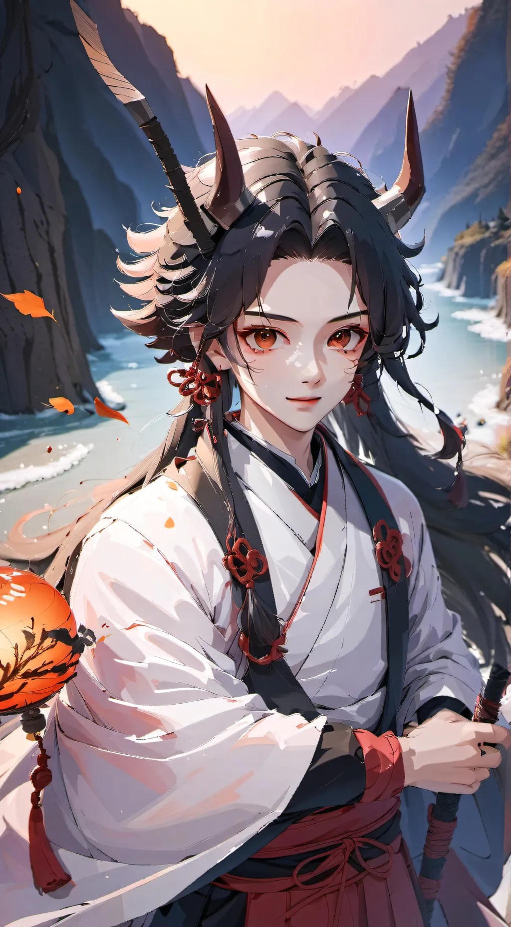 ai character: demon background