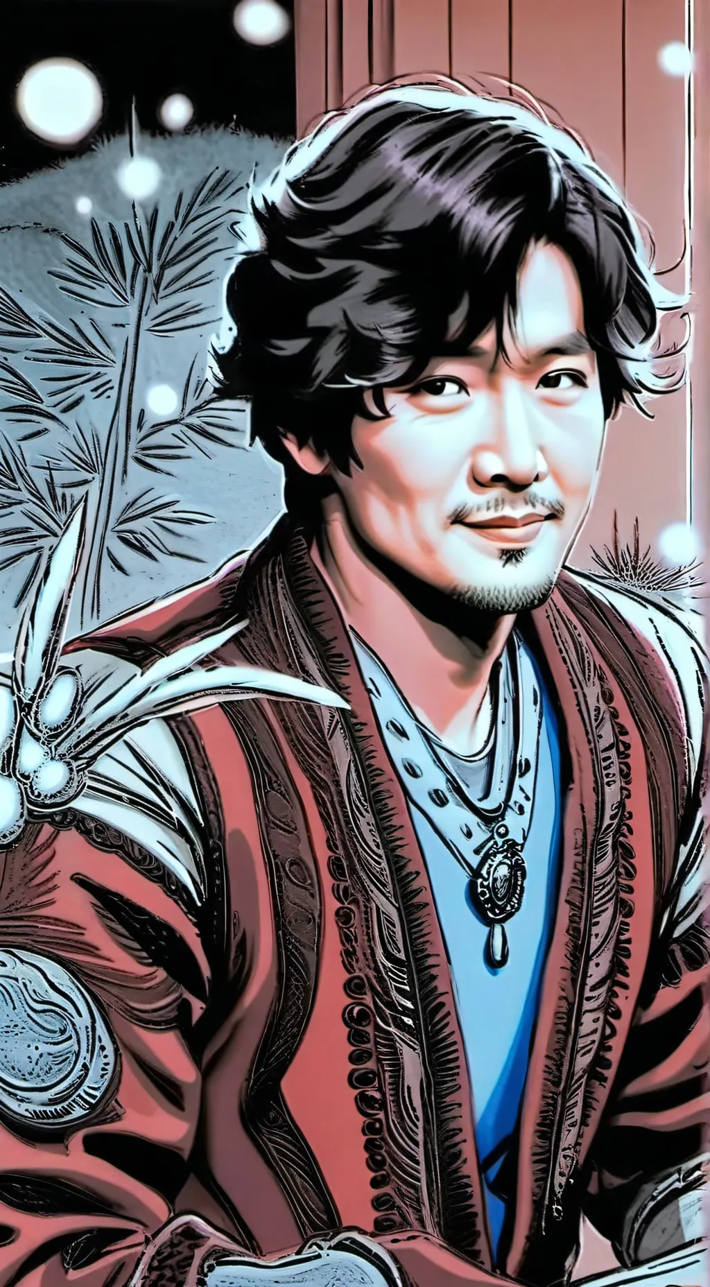 ai character: gi hun seong  background