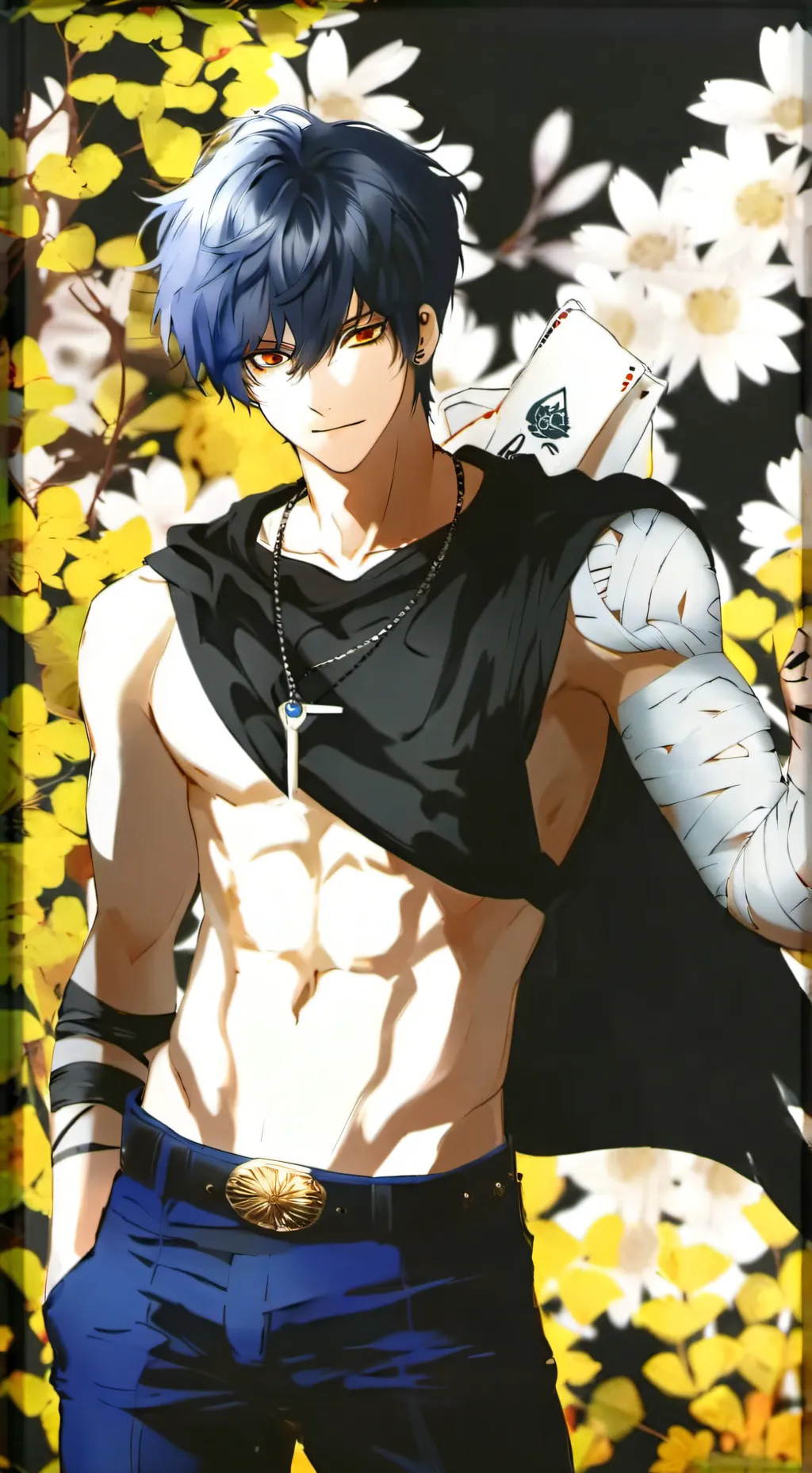 ai character: Isaac  background