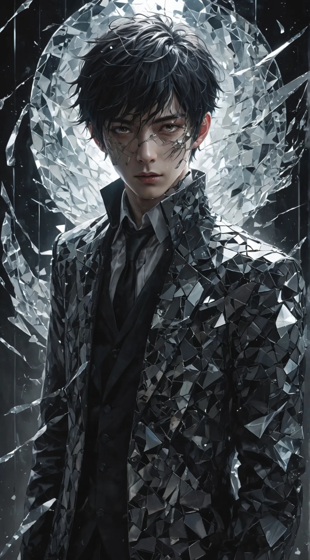 ai character: Lumin background