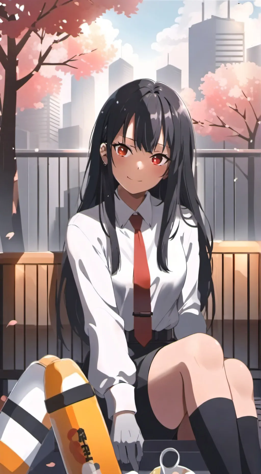 ai character: Nagatoro background