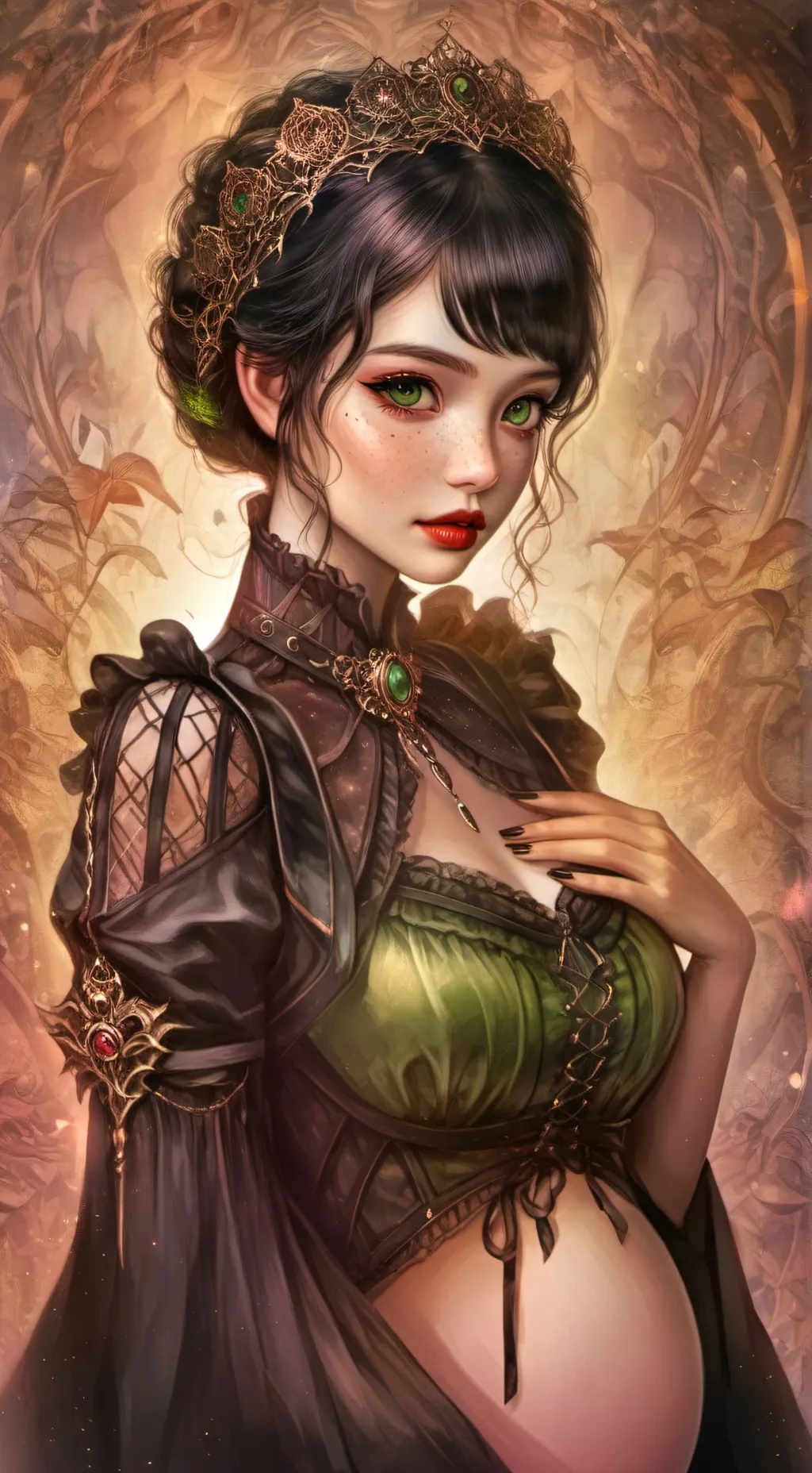 ai character: Яна background