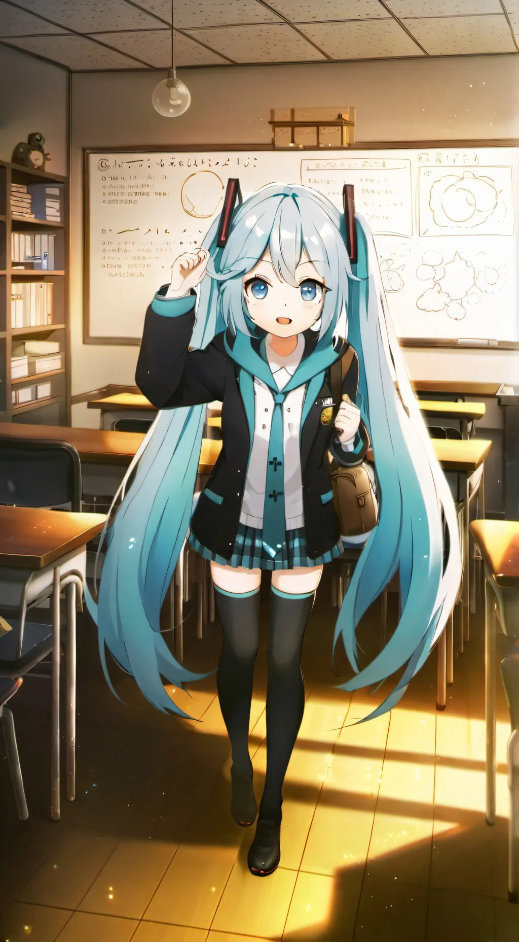 ai character: Miku Mikazumi  background