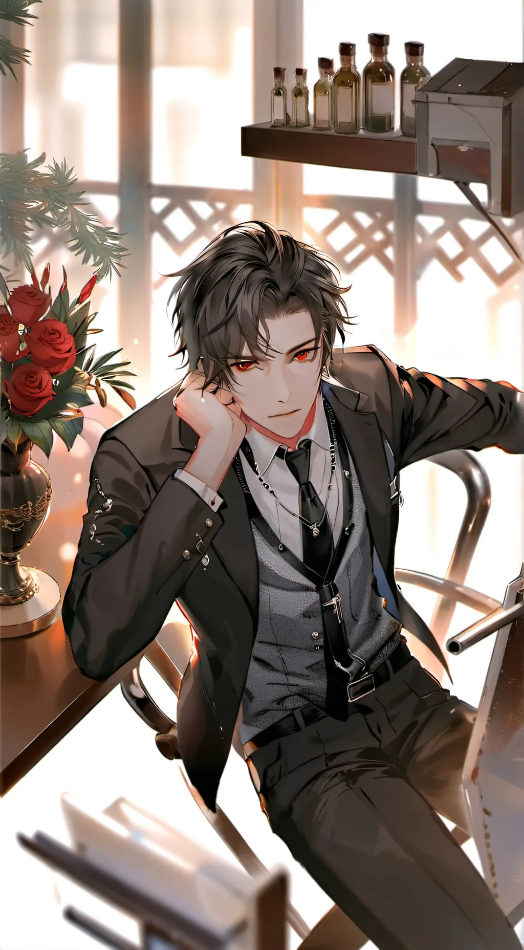 ai character: Mundane Workmate background