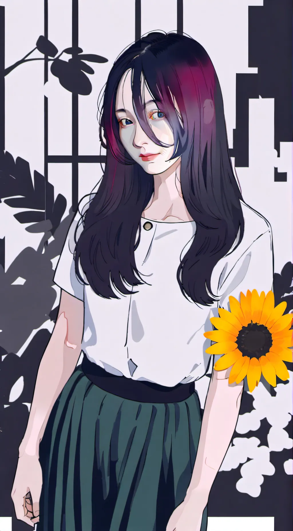 ai character: ❦༻༺SabiGiyū༻༺❦ background