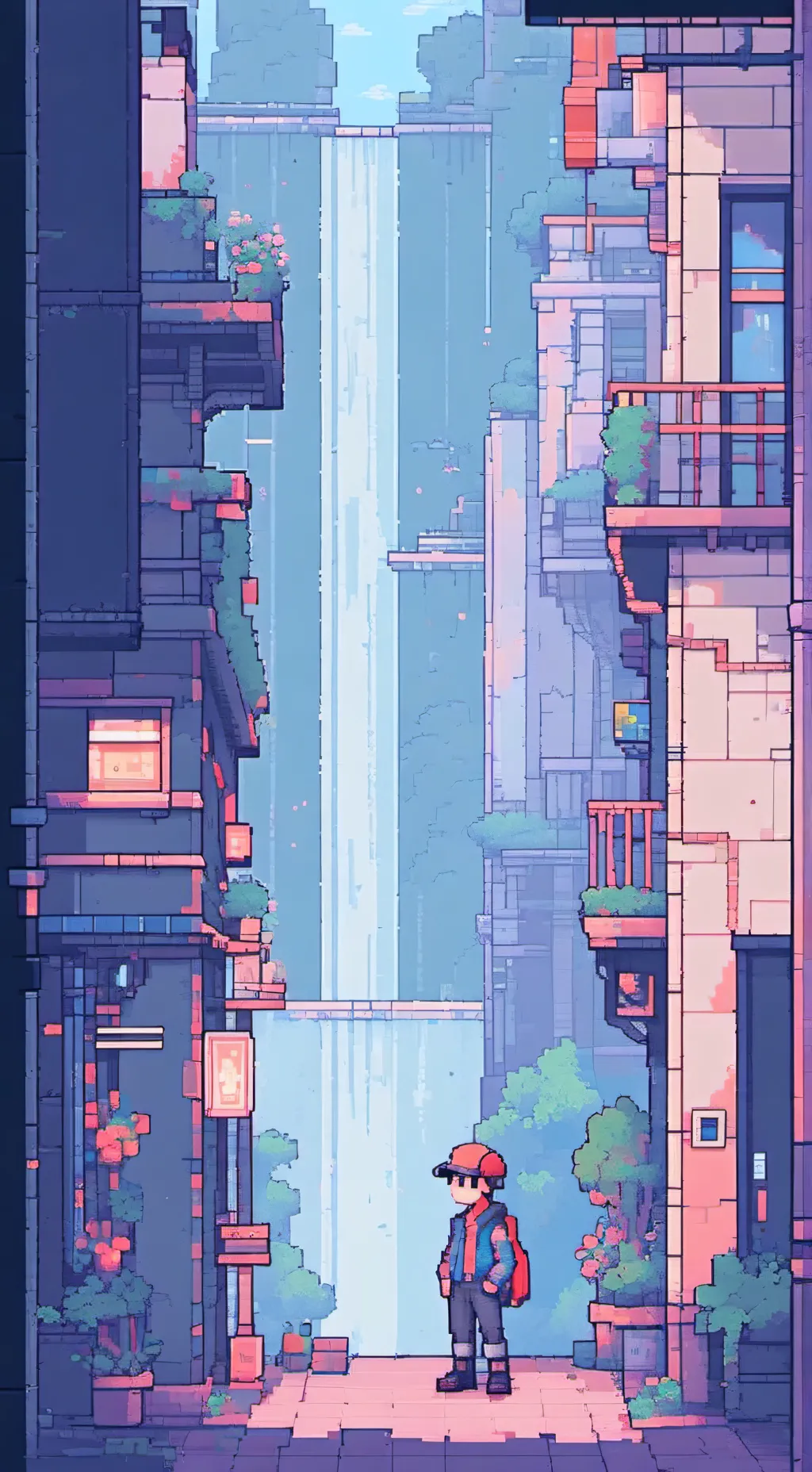 ai character: MHA lockdown  background