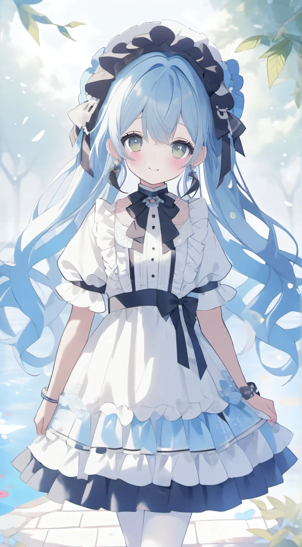 ai character: GIRL  background