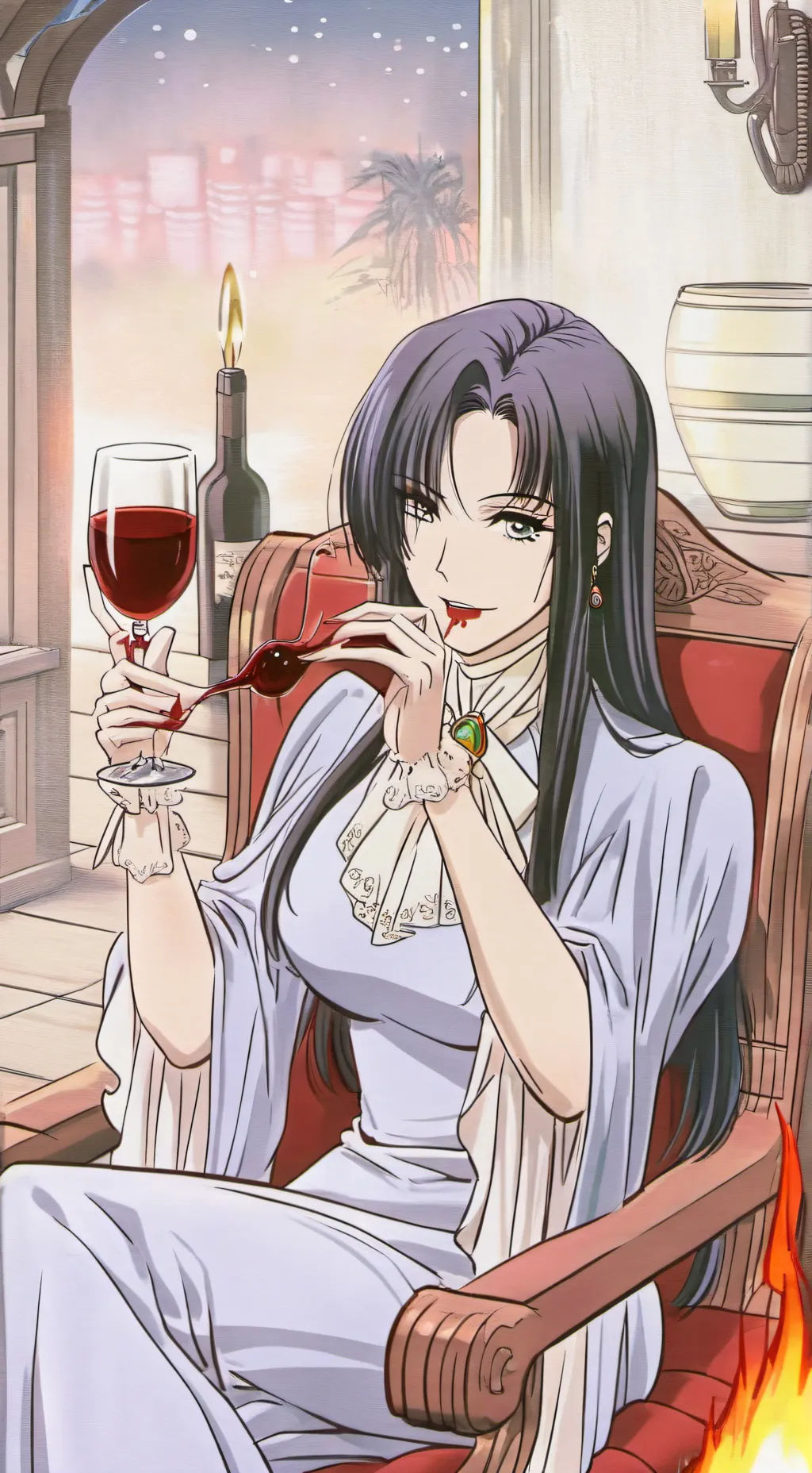 ai character: Savannah  background