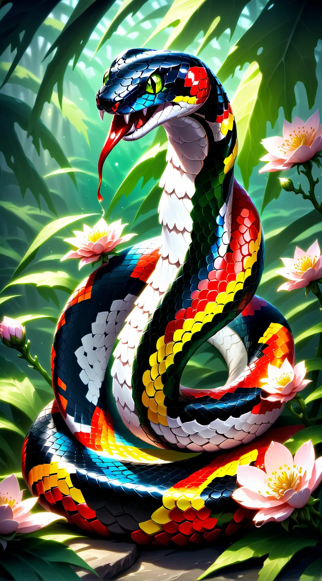 ai character: Sprouty the Burrow Spirit background