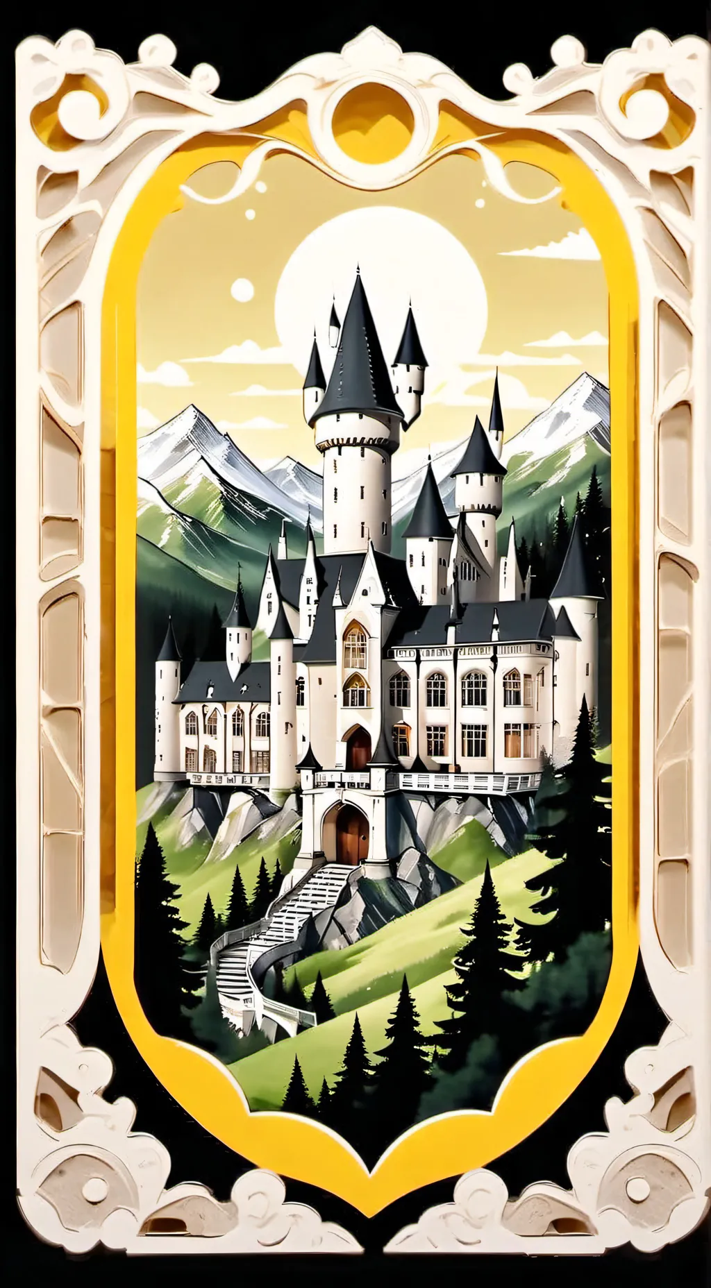 ai character: hogworts  background