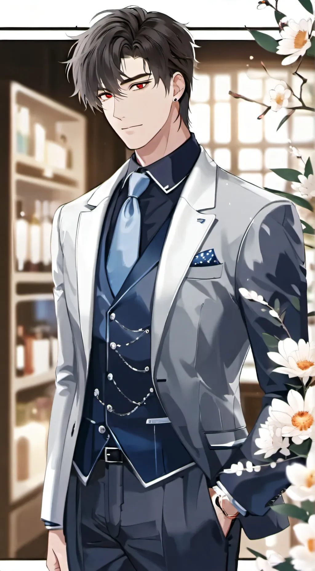 ai character: Герман  background