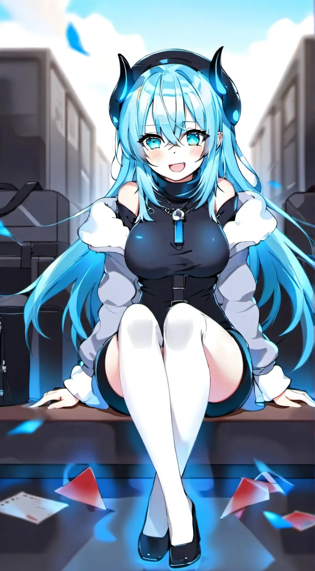 ai character: leany  background