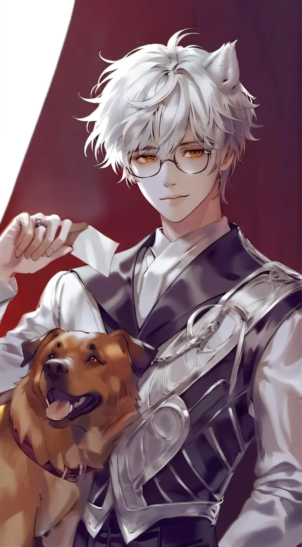 ai character: Leo background