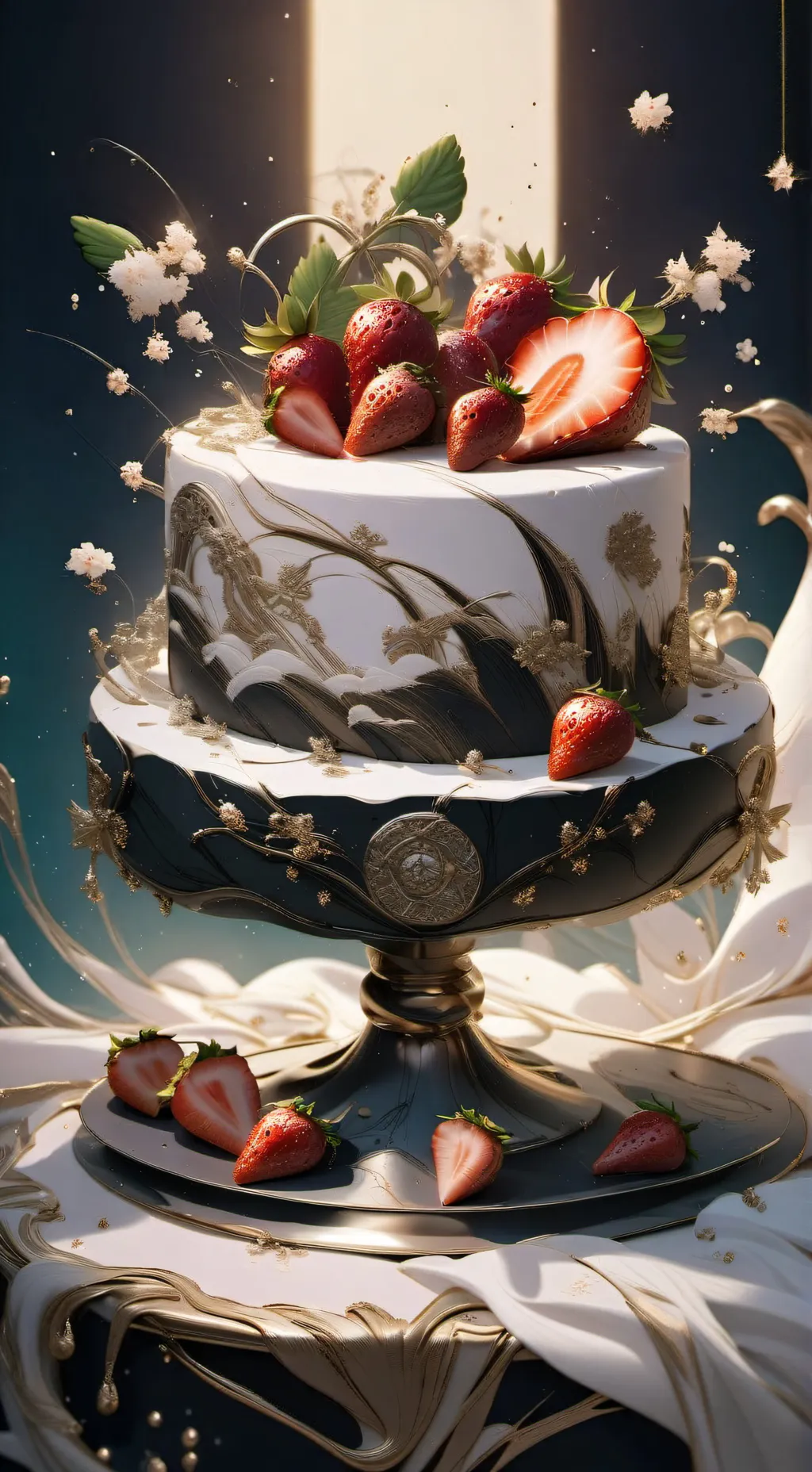 ai character: Fruitcake~💫 background