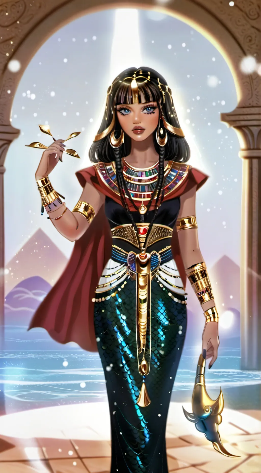 ai character: Cleo De Nile background