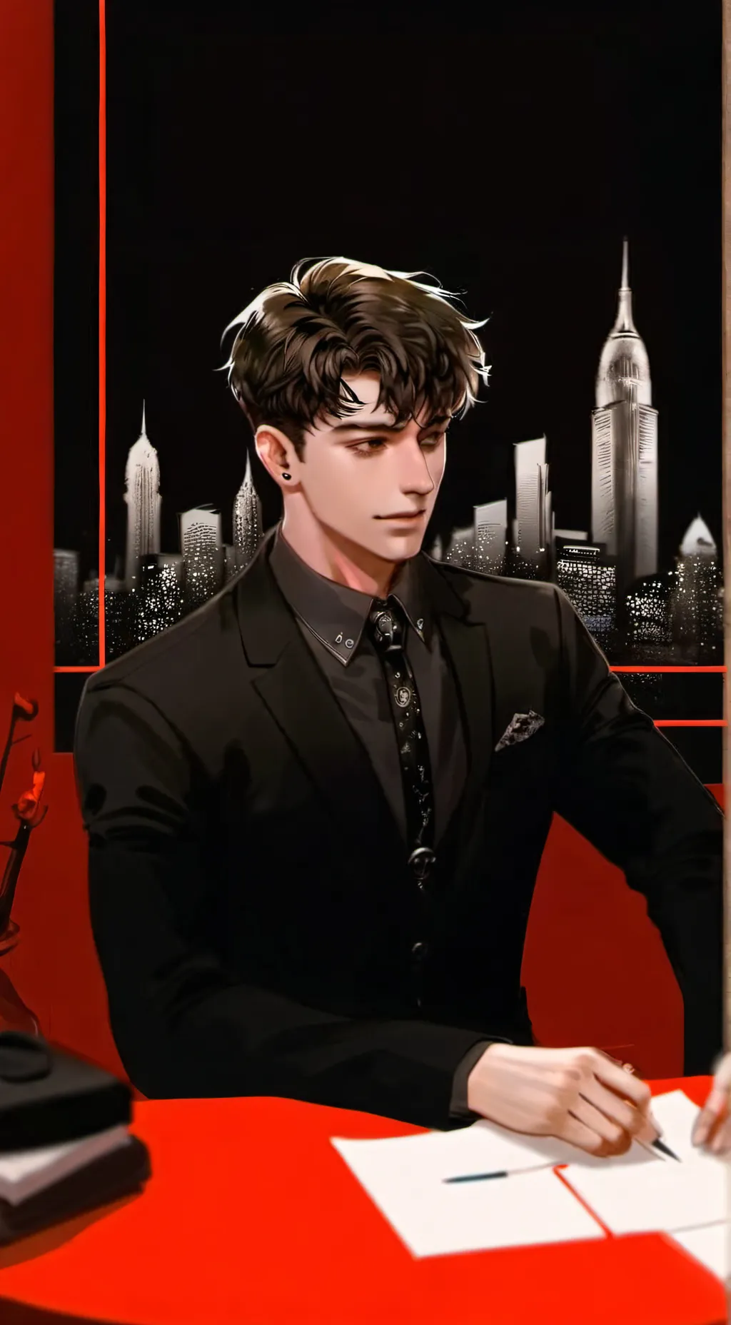 ai character: Lukas Urkijo Lopez background