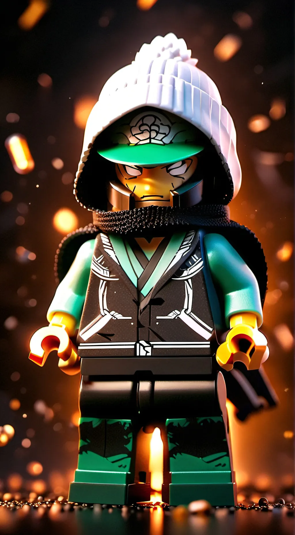 ai character: King Vangelis  background