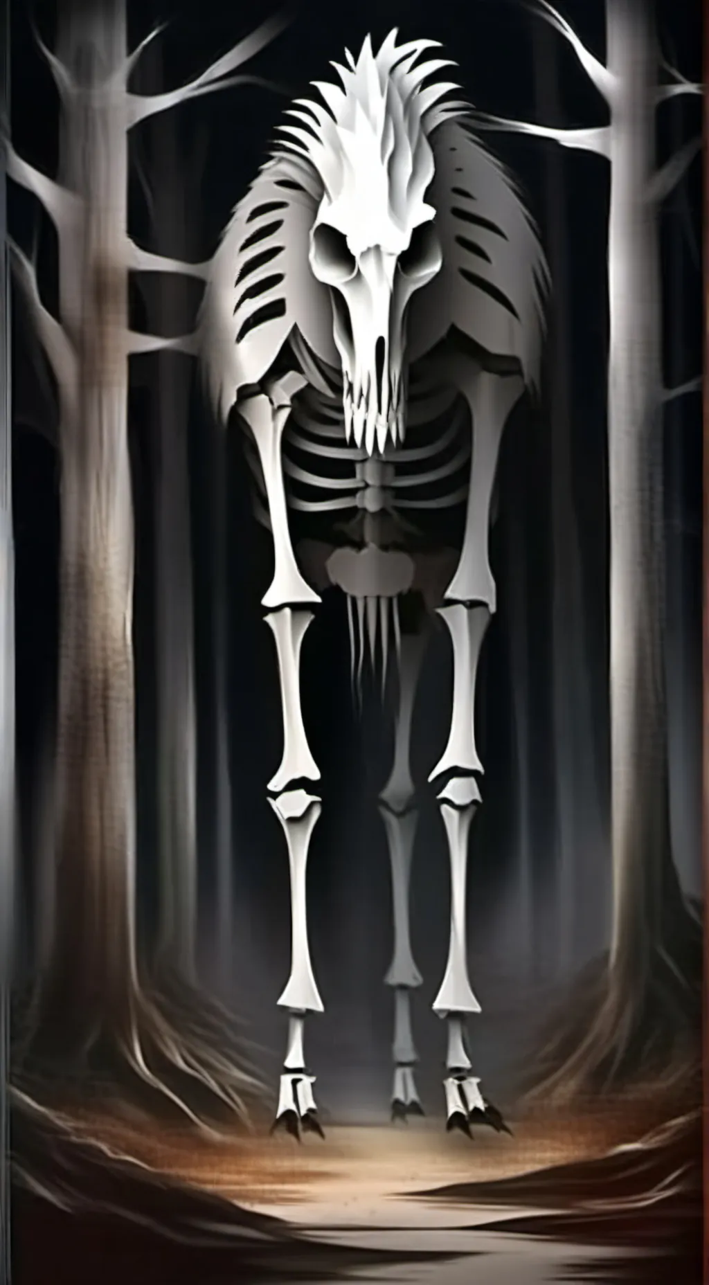 ai character: LONG HORSE  background