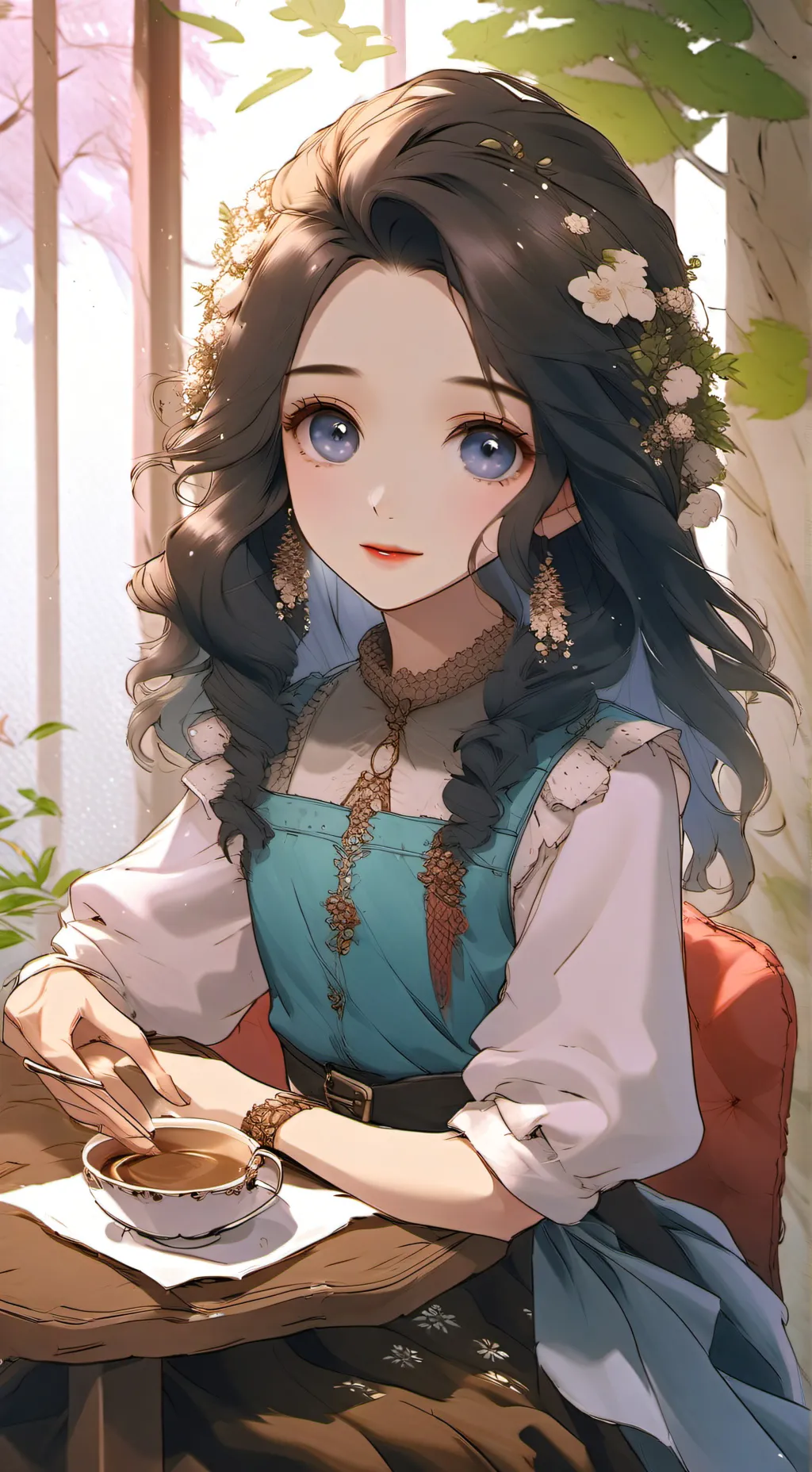 ai character: Ur bestie!! background