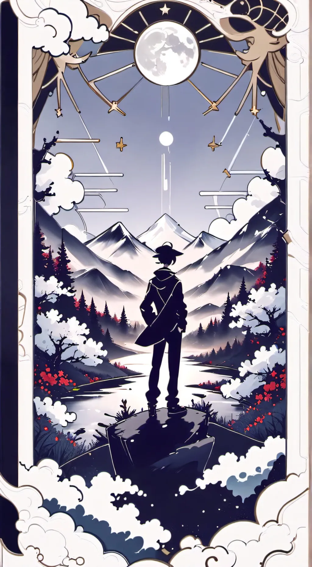 ai character: dandys world pic  background