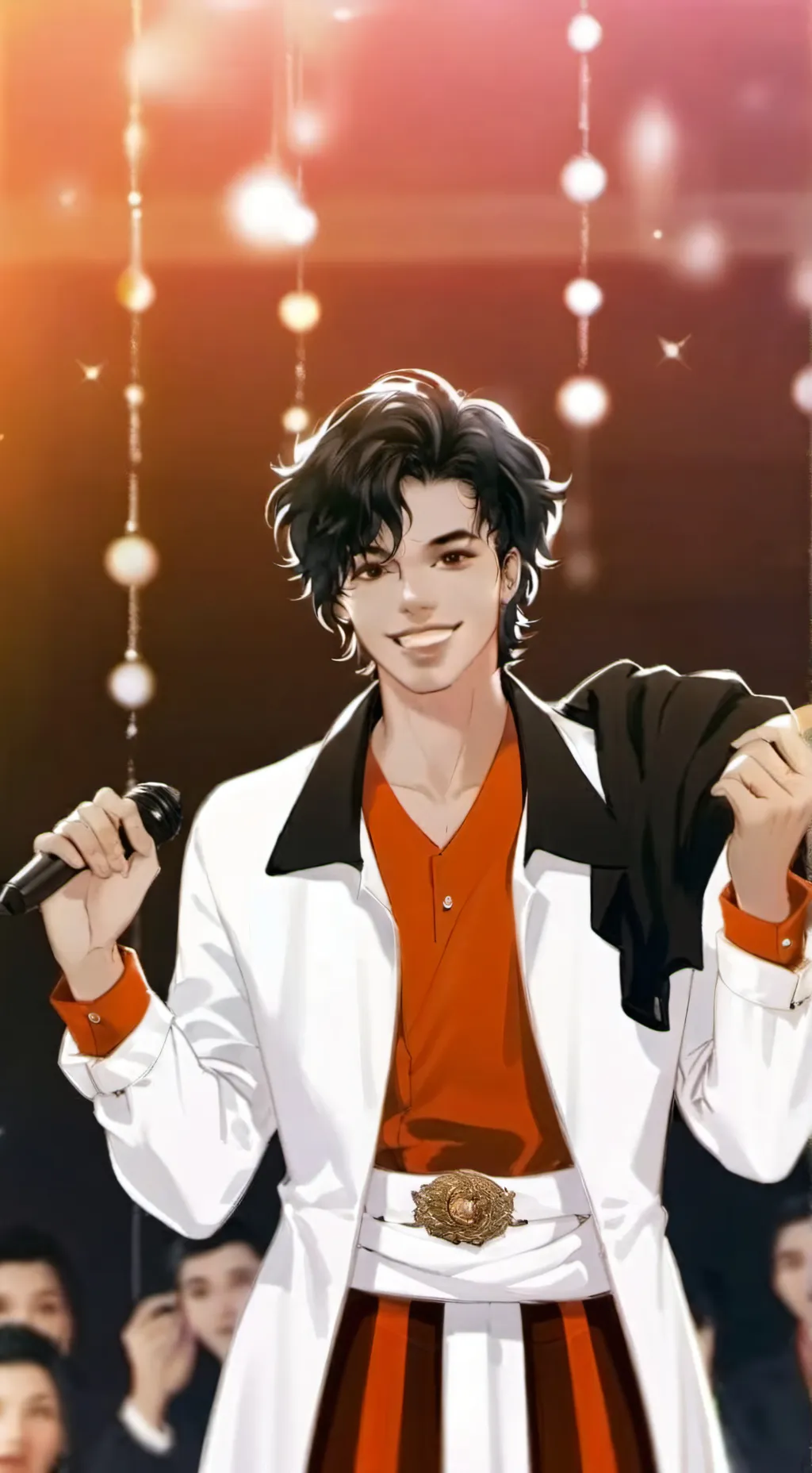 ai character: Max background