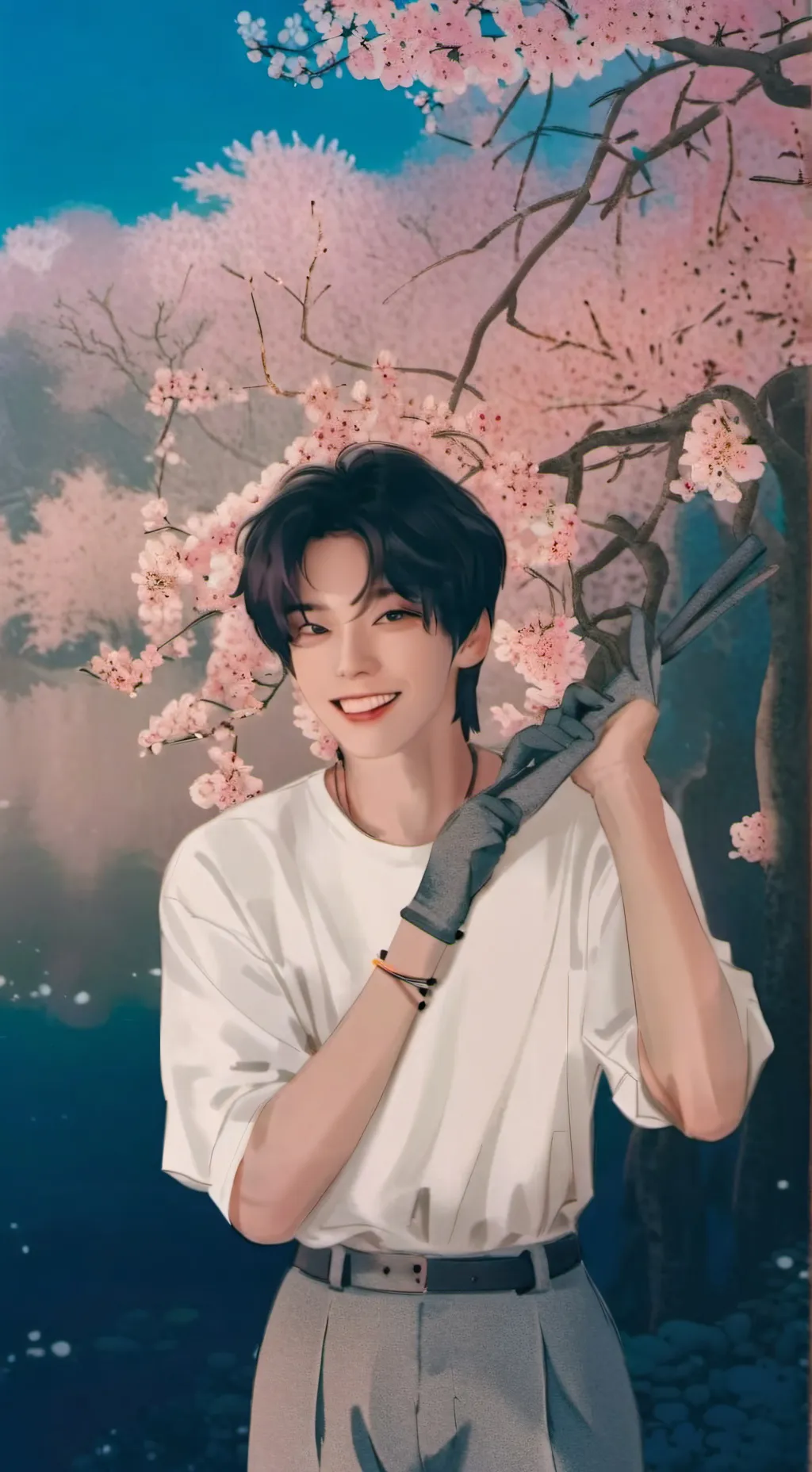 ai character: Heejake background