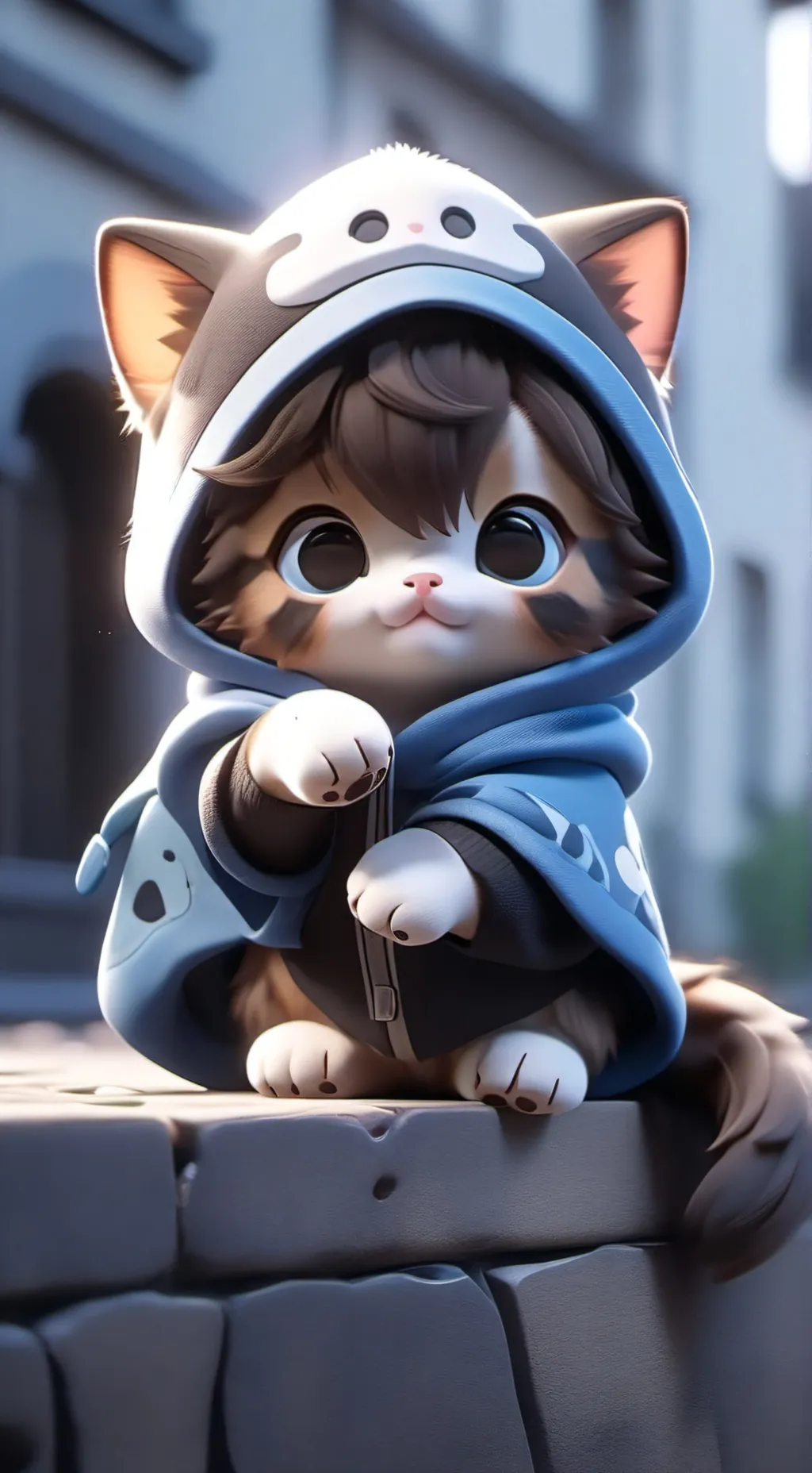 ai character: Mha Petshop background