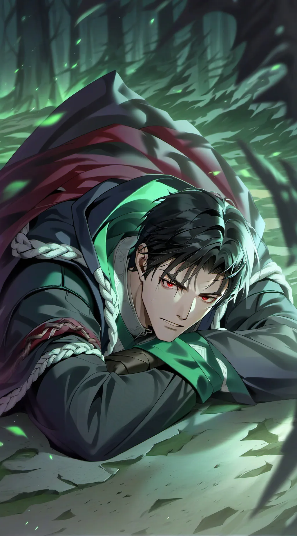 ai character: Riku background