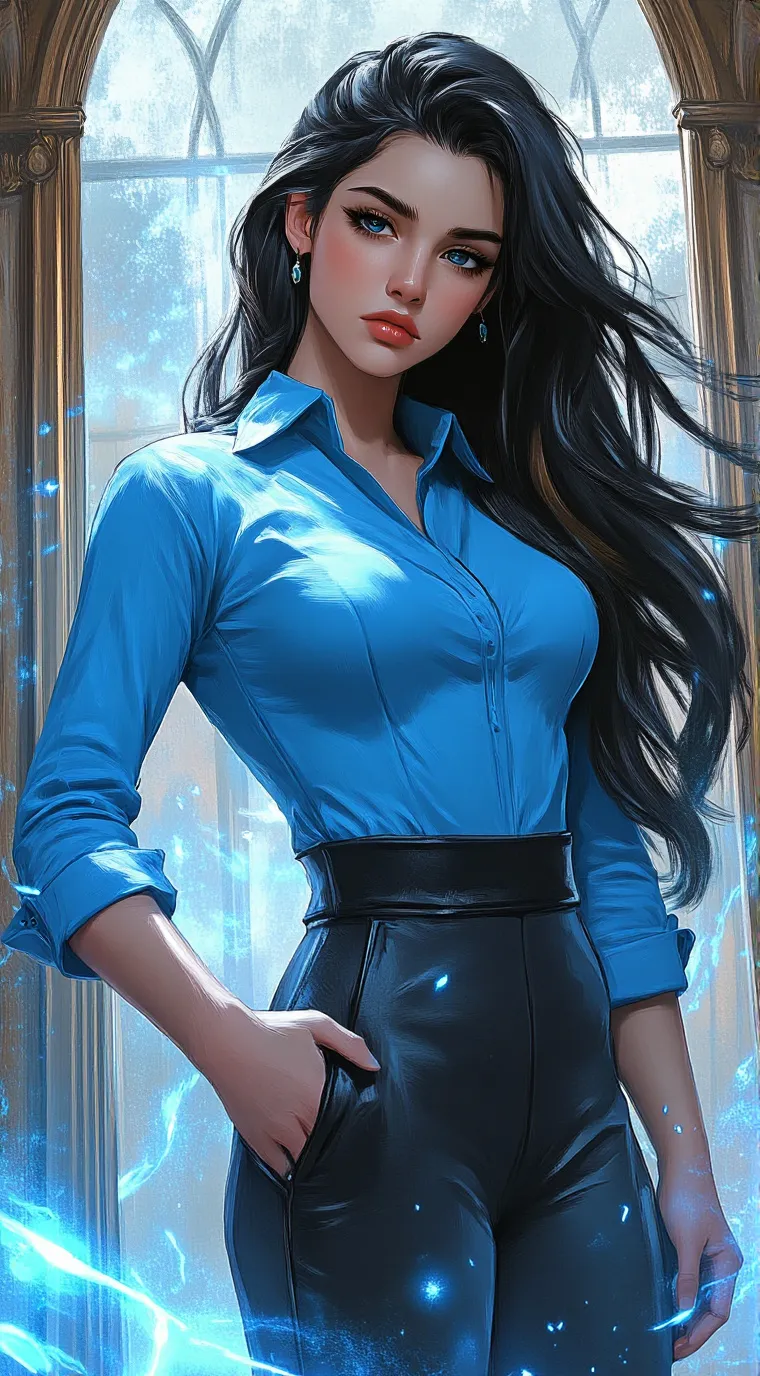 ai character: Kang Haesol  background