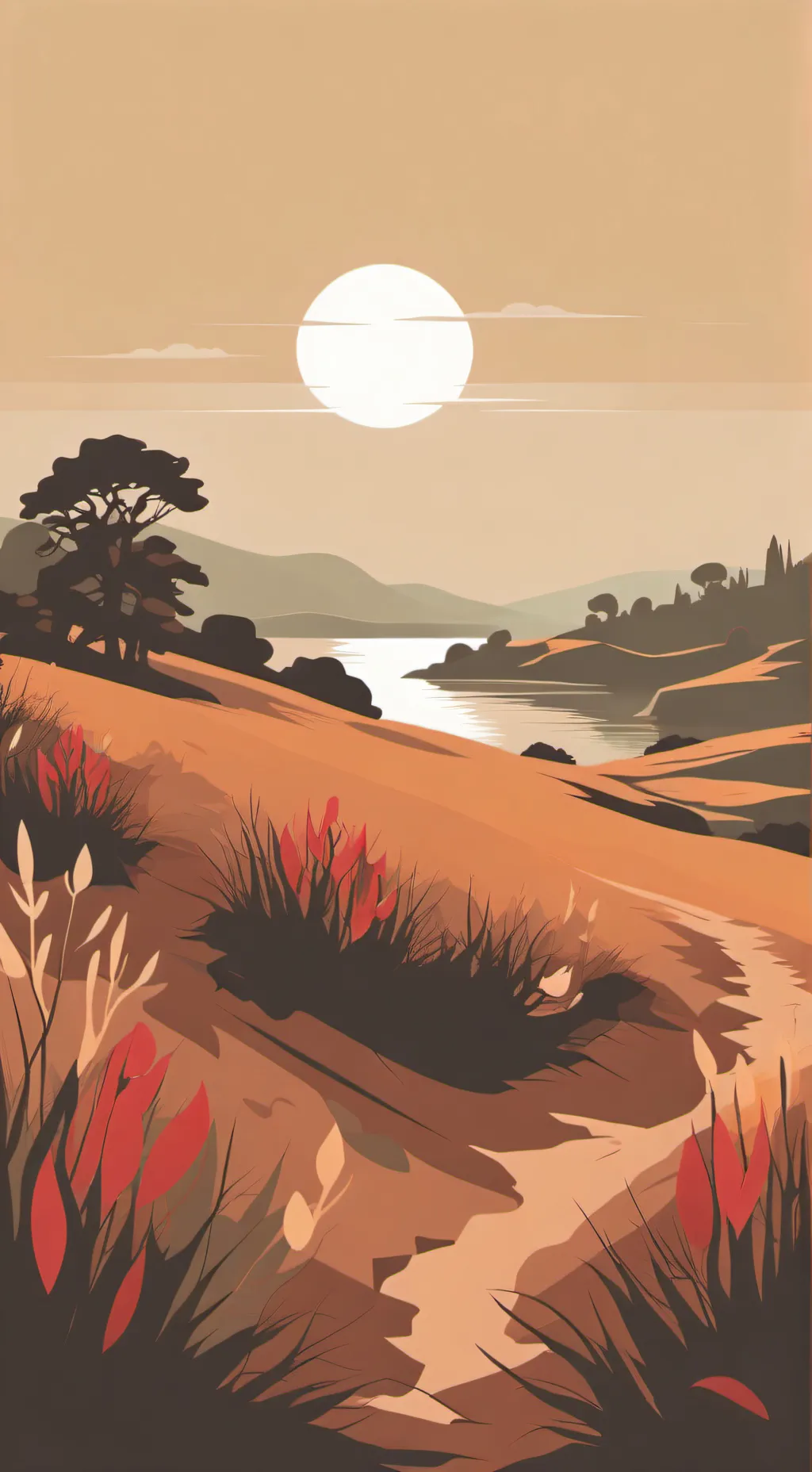 ai character: Países!  background