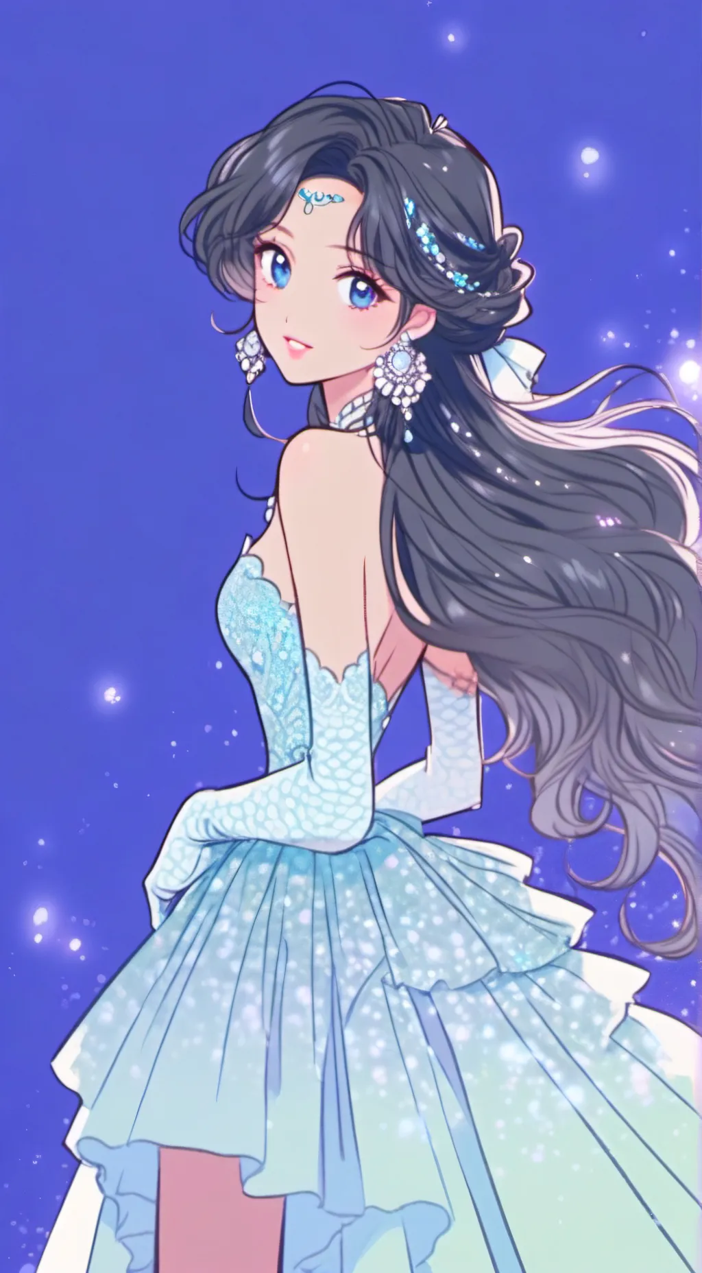 ai character: Mona Lisa Rose  background