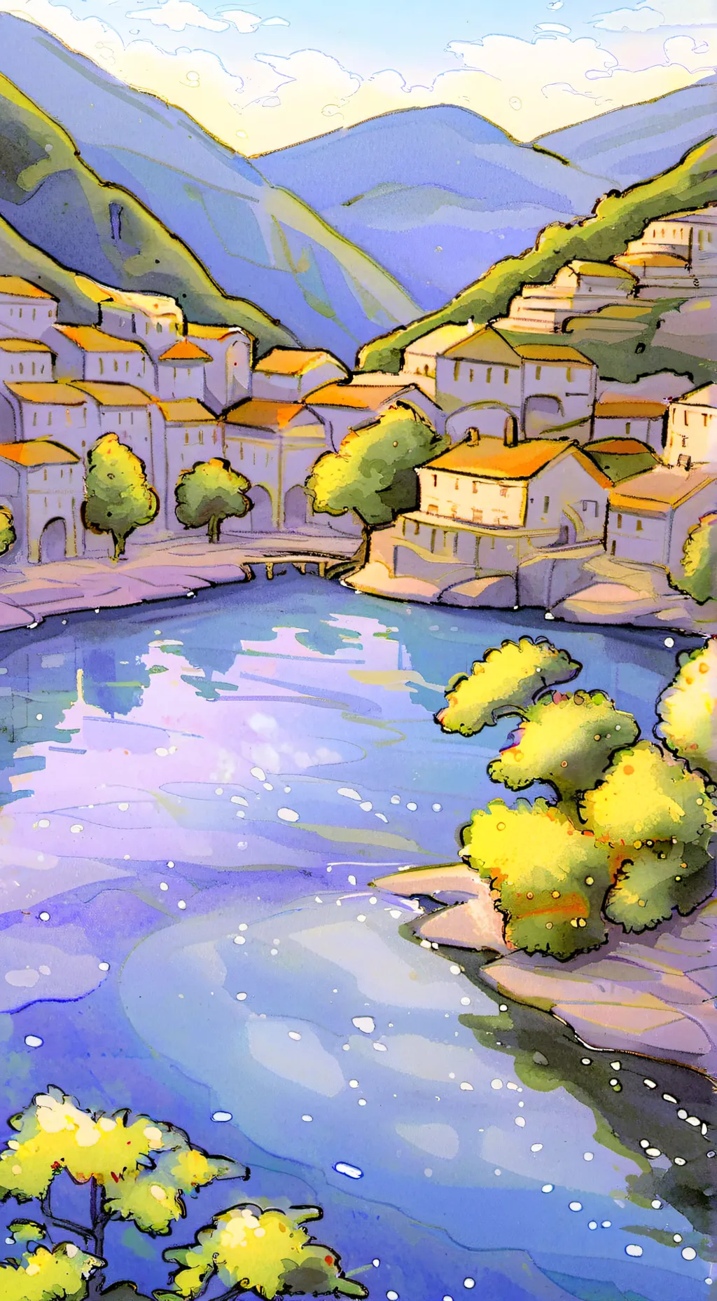 ai character: dandys world  background