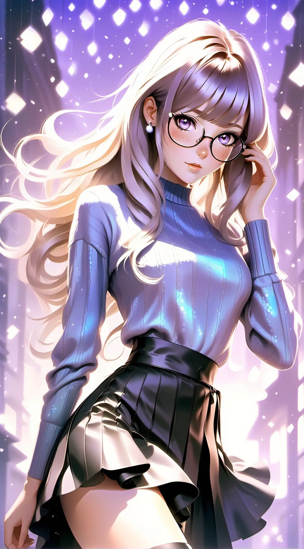 ai character: Daniela  background