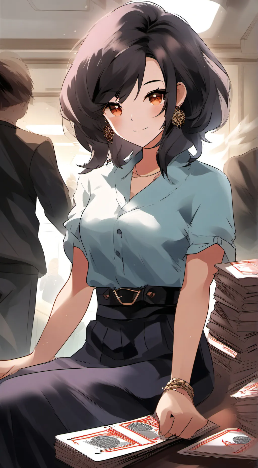 ai character: your mom background