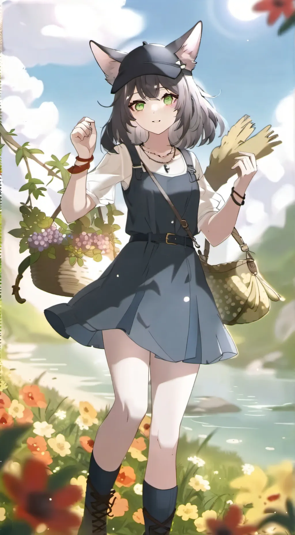 ai character: Katherine  background