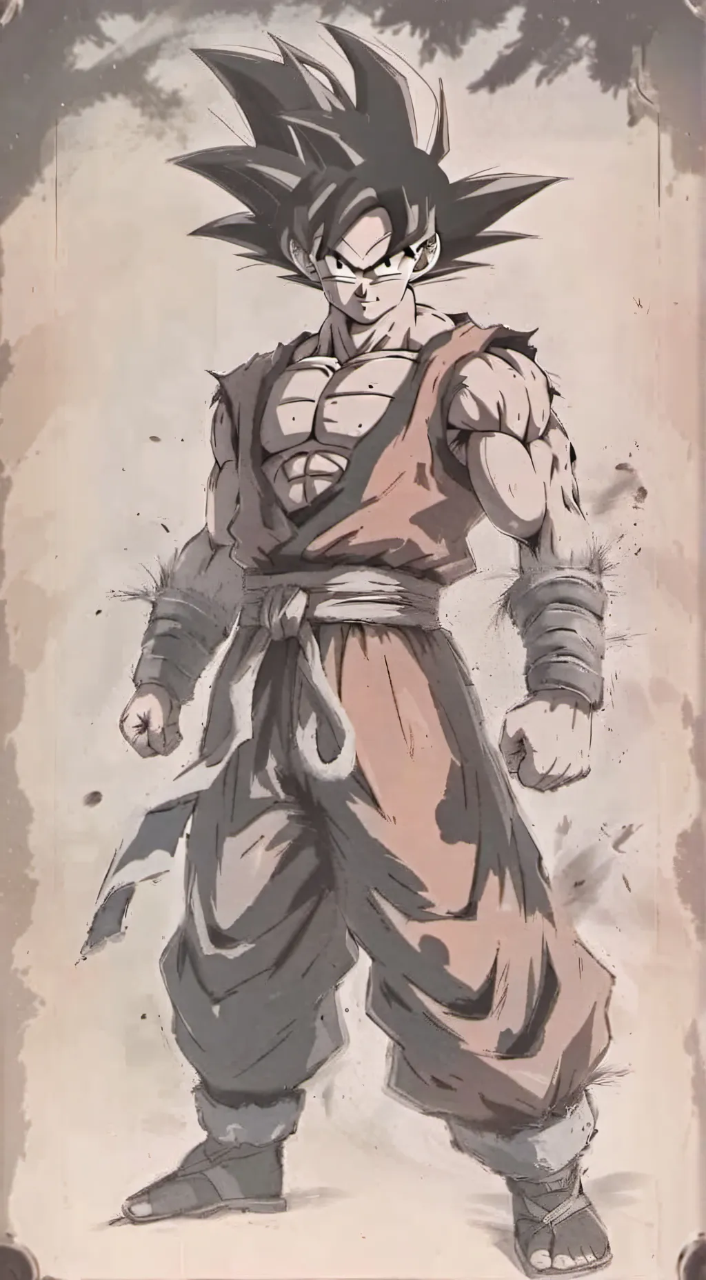 ai character: Goku background