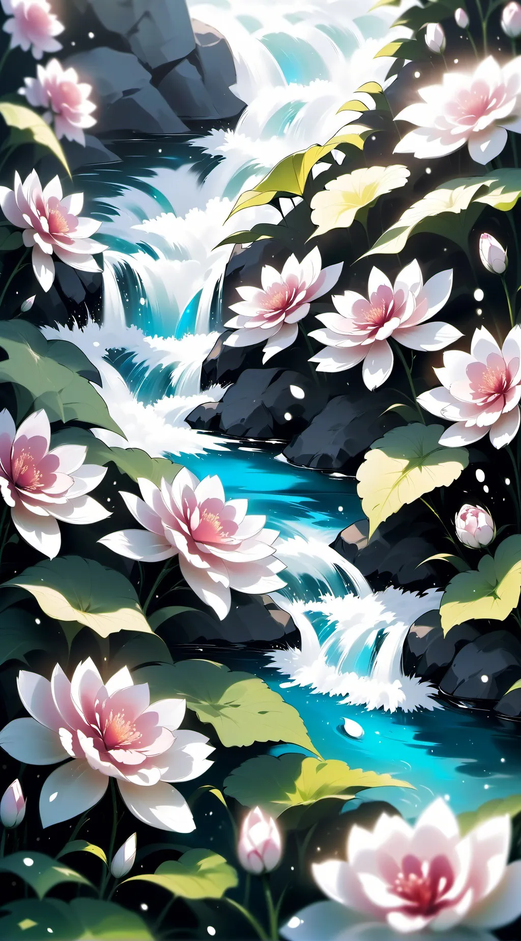 ai character: relaxing background