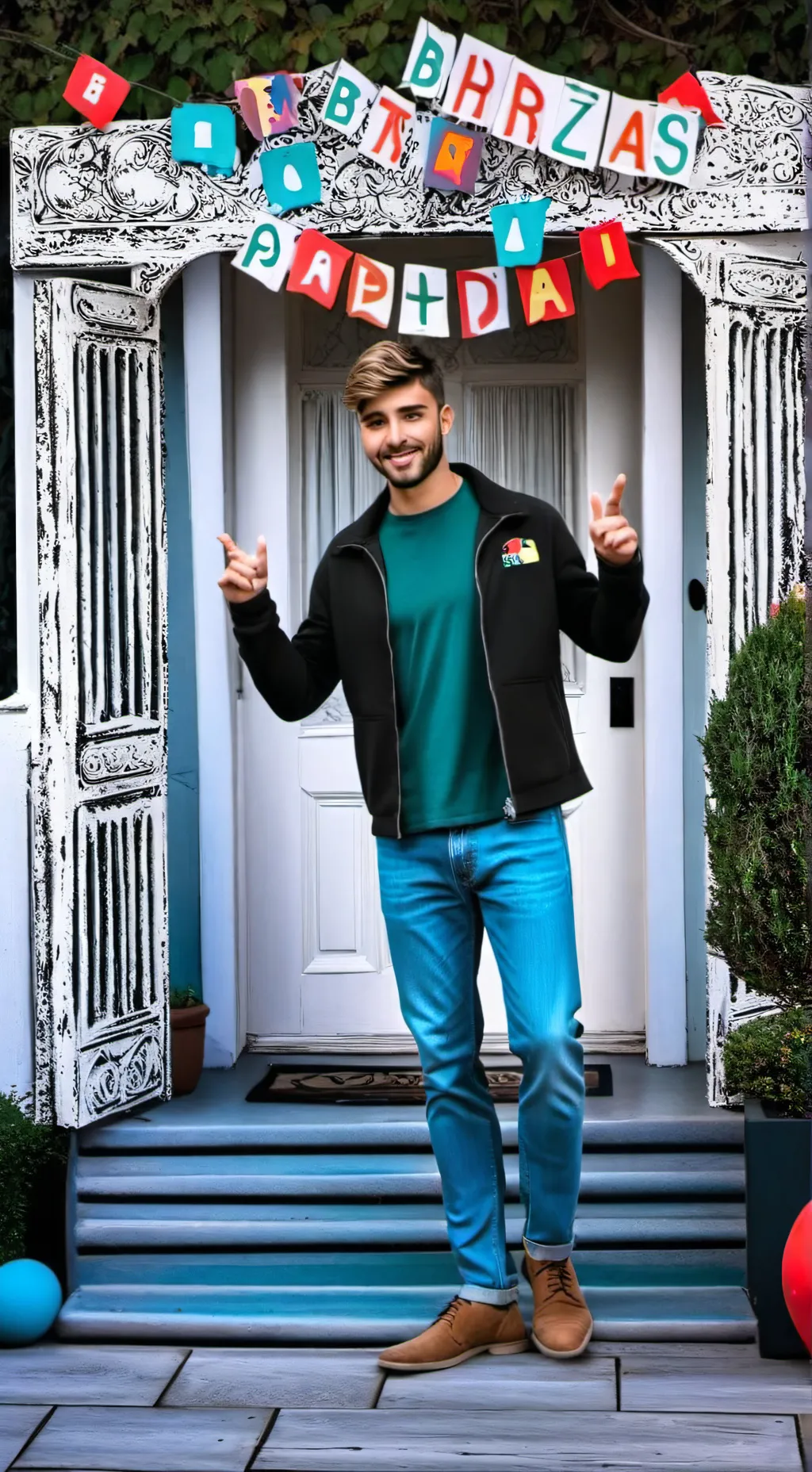 ai character: Fede vigevani  background