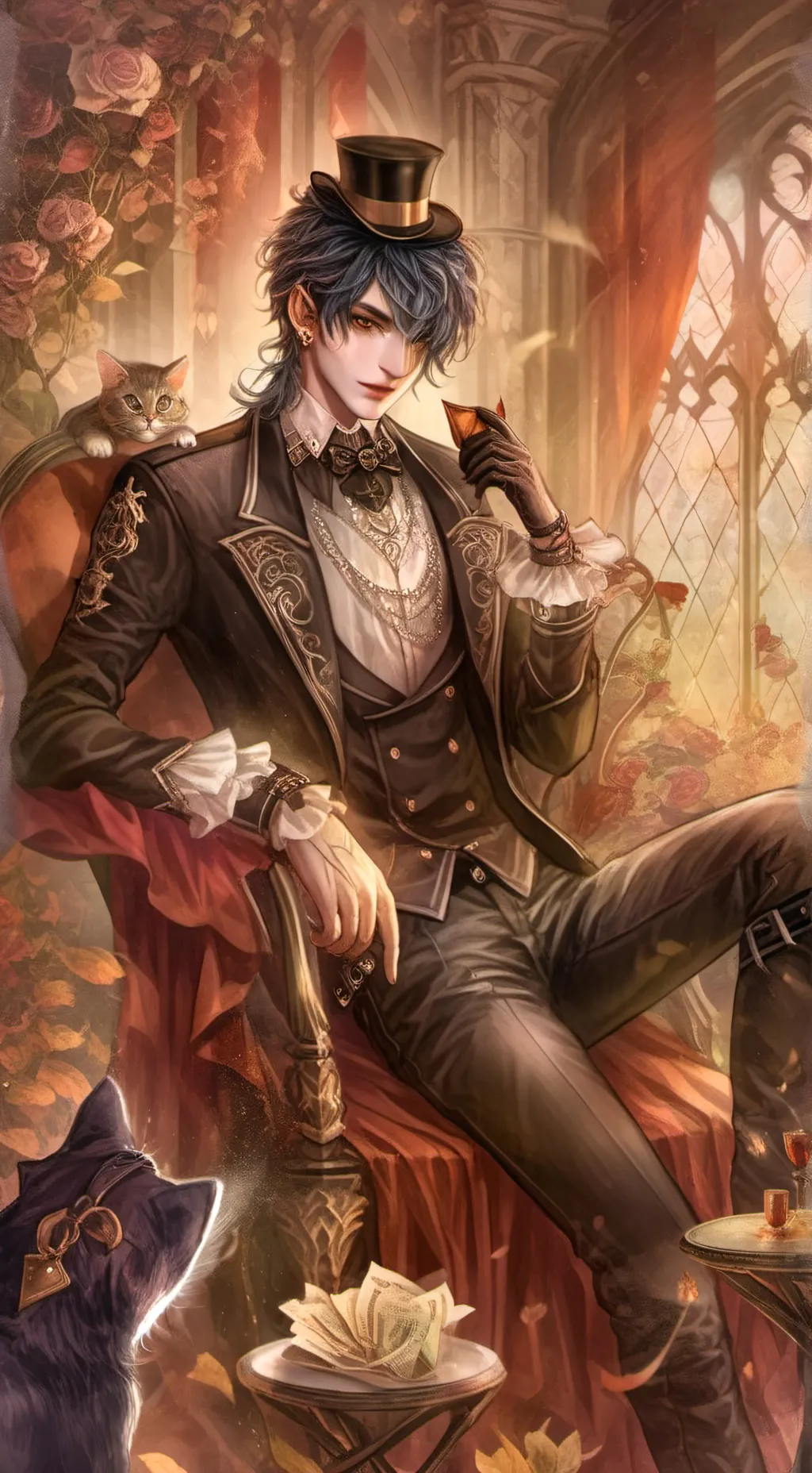 ai character: andrew background