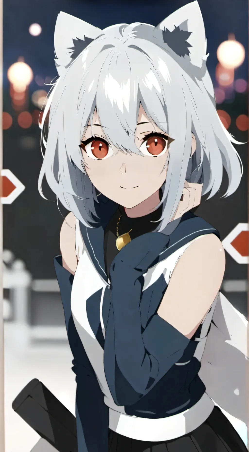 ai character: Inès  background