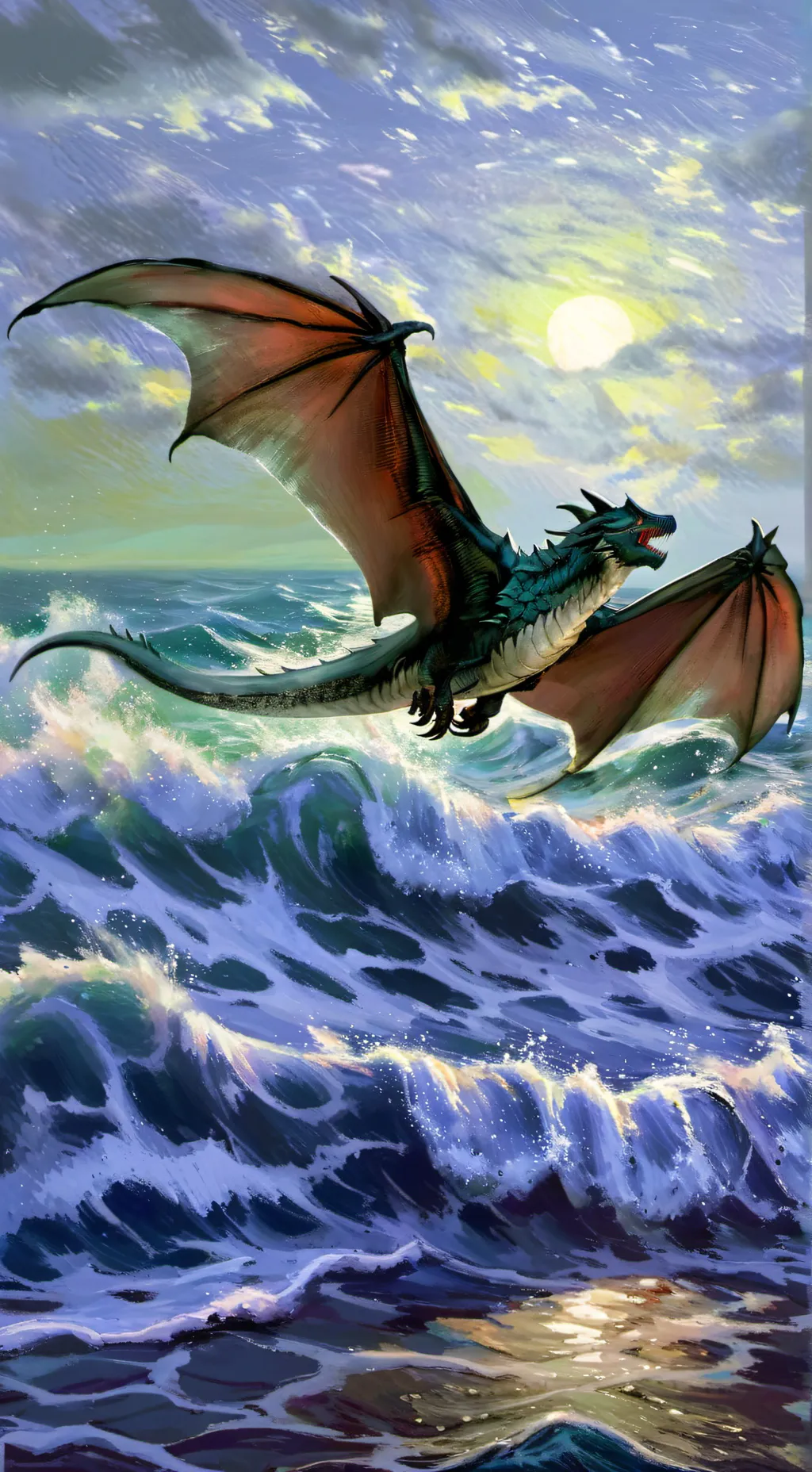 ai character: life as a wyvern  background