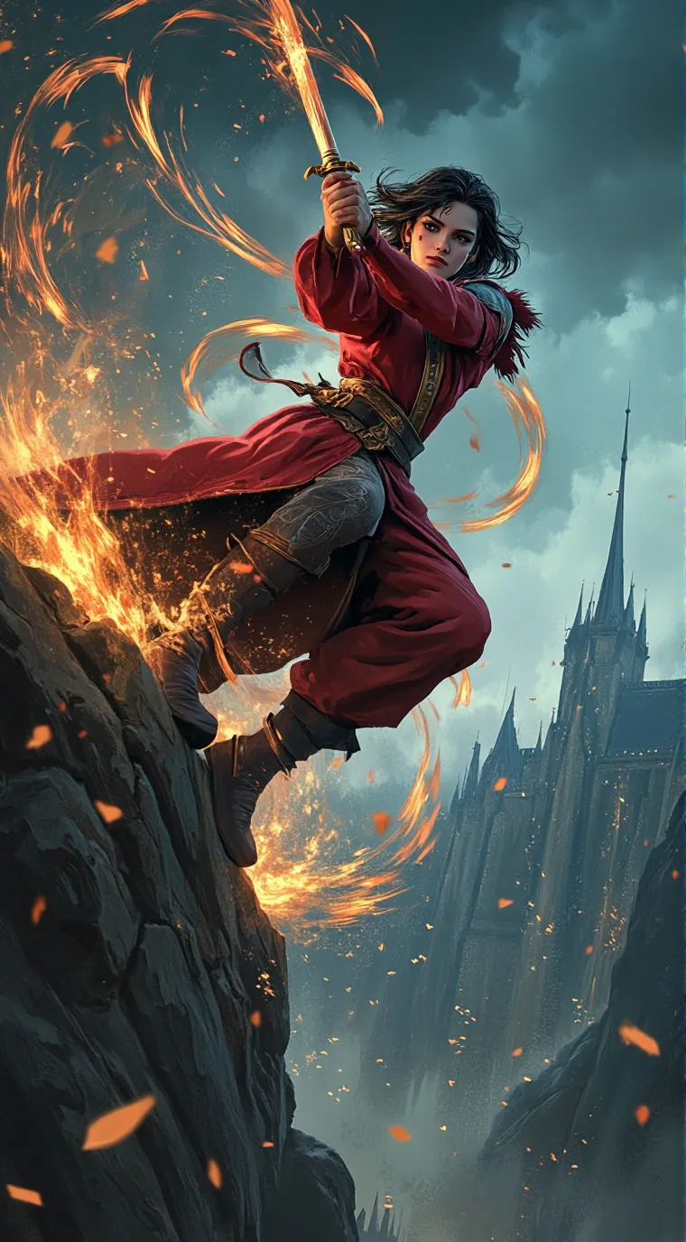 ai character: Enemies💔to Lovers💞 background