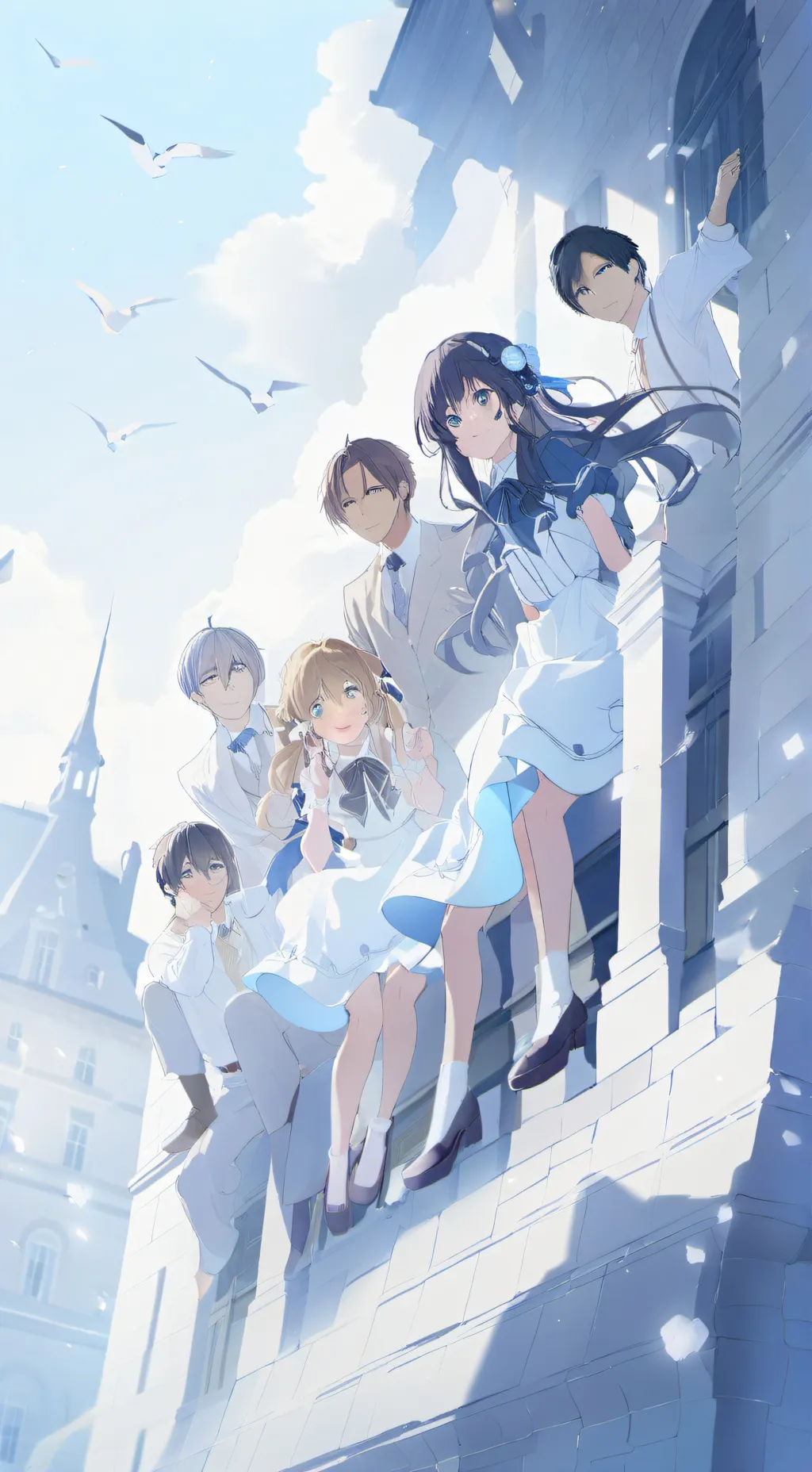 ai character: sovereign seven  background