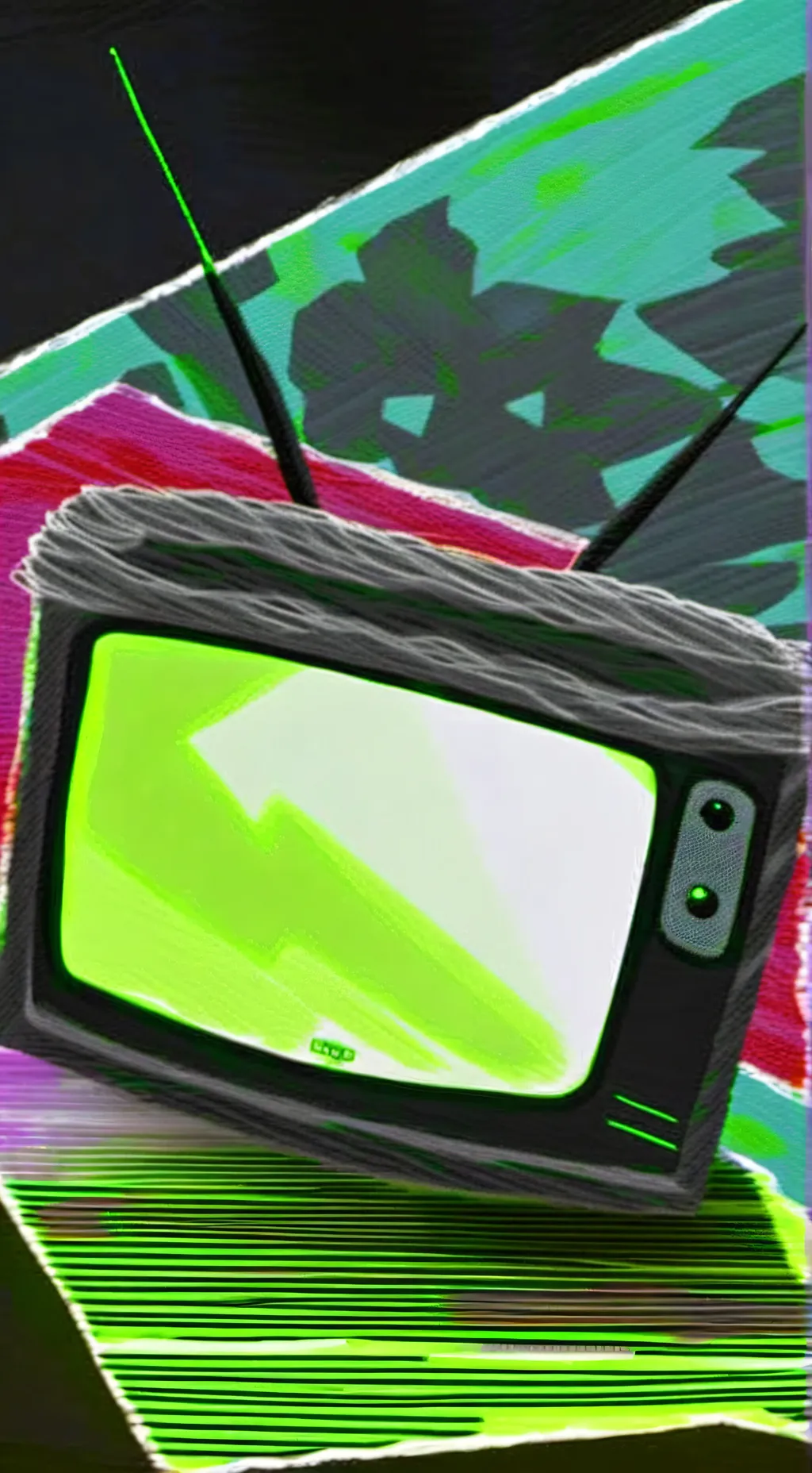 ai character: Vee background