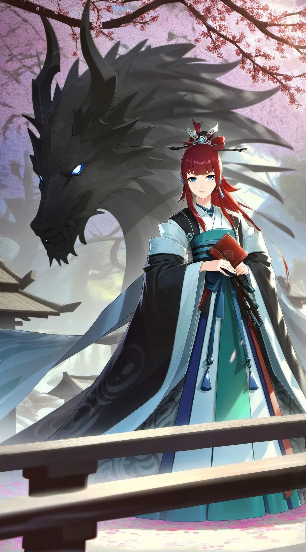 ai character: lune 🌙 background