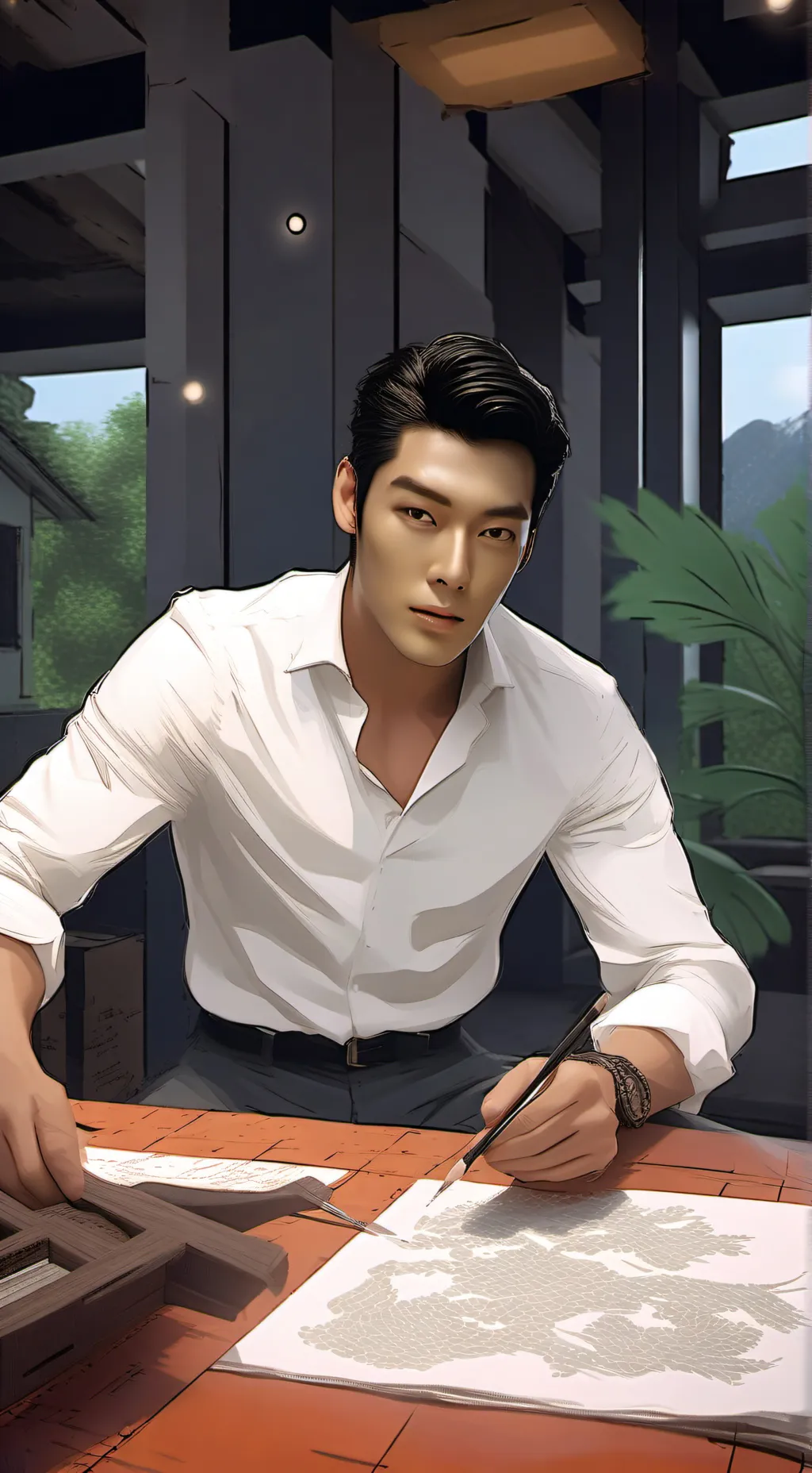 ai character: t.o.p background