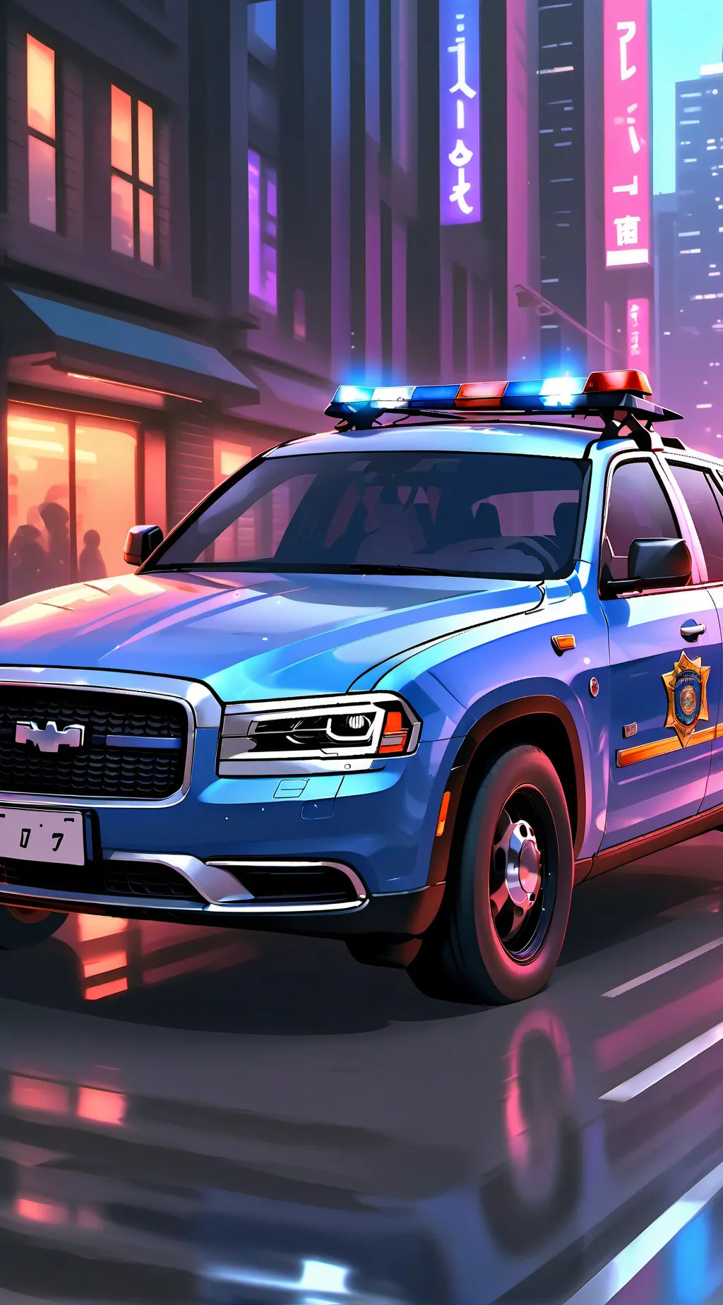 ai character: 911 background