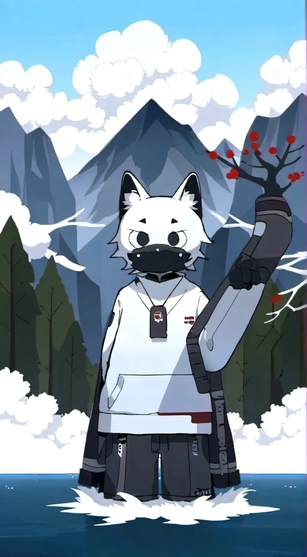 ai character: gato  background