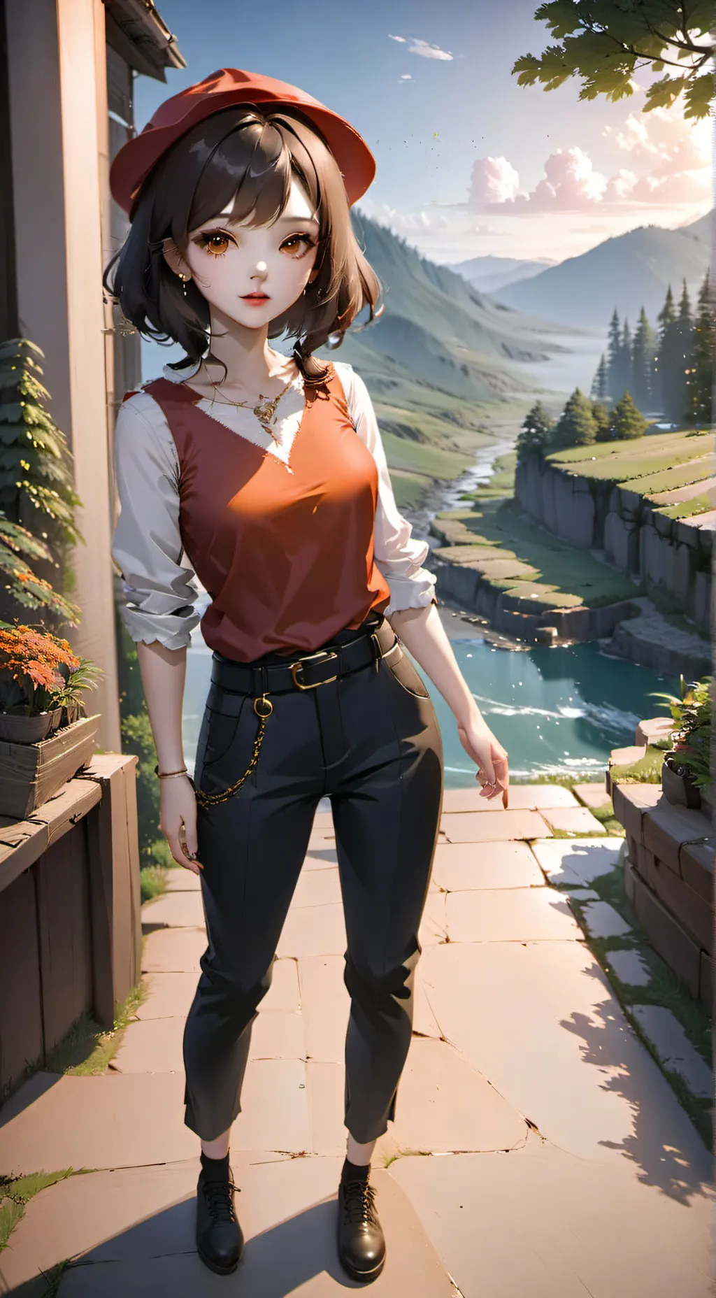 ai character: My friend paja background